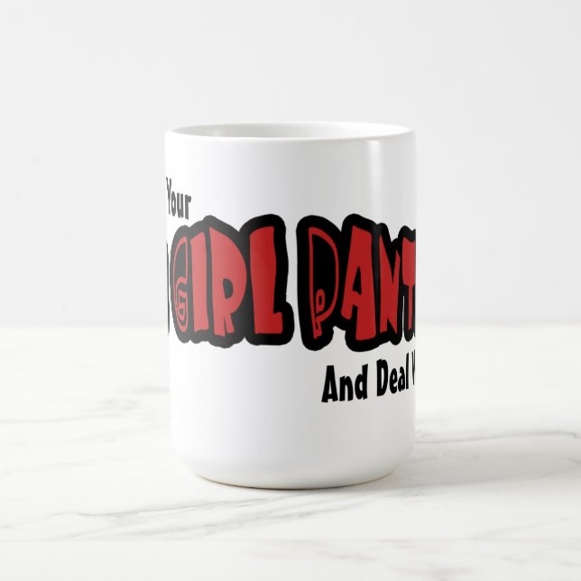 Große Mädchen-Schlüpfer-Tasse Kaffeetasse (Mittel)