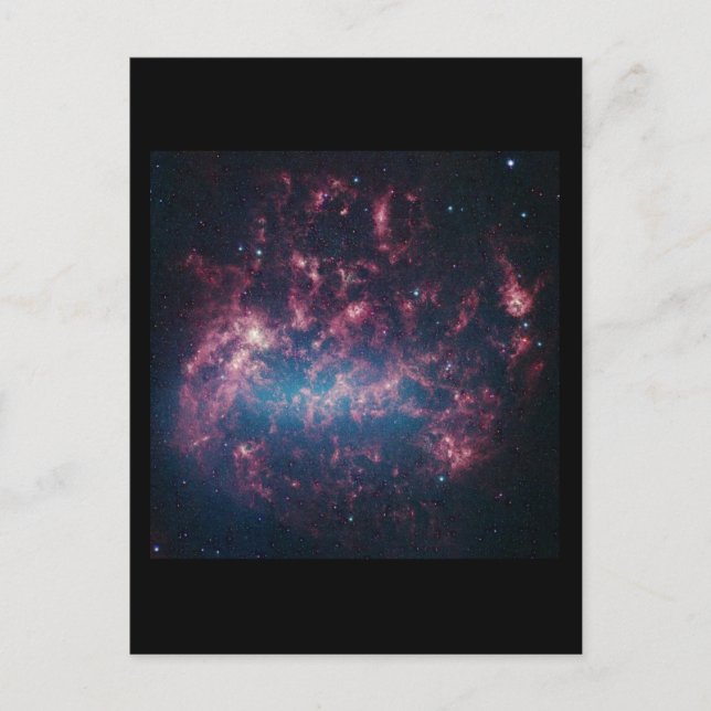 Große magellanische Wolke Postkarte (Vorderseite)