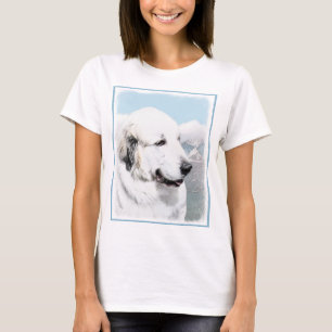 Große malende Pyrenäen - ursprüngliche Hundekun T-Shirt