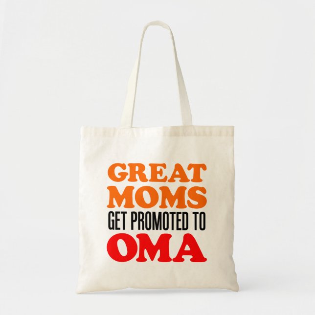 Große Mamas erhalten zur Oma Taschen-Tasche Tragetasche (Vorne)