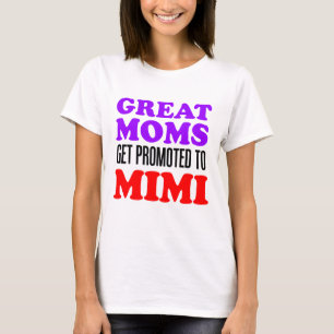 Große Mamas gefördert bis Mimi T-Shirt