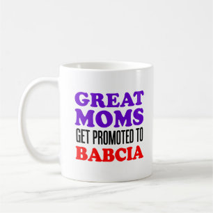 Große Mamas gefördert zu Babcia Tasse