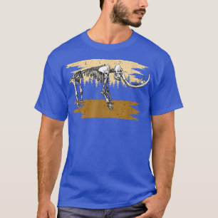 Große Mammographie Skelett Etinct Tiermammut  T-Shirt