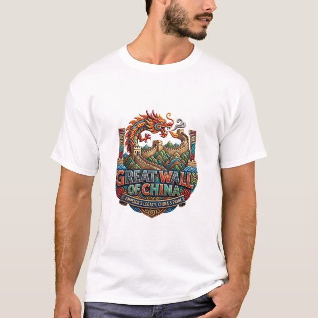 GROSSE MAUER CHINAS T-Shirt (Vorderseite)