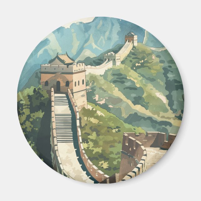 Große Mauer der China Magnet (Vorne)