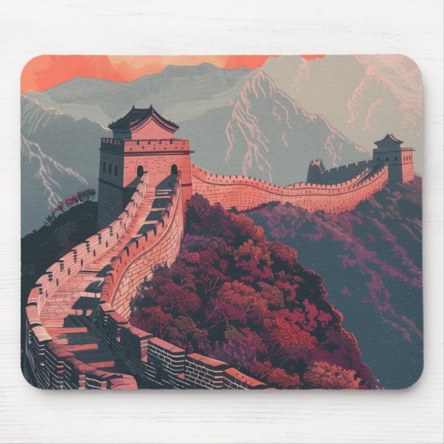Große Mauer der China Mousepad (Vorne)