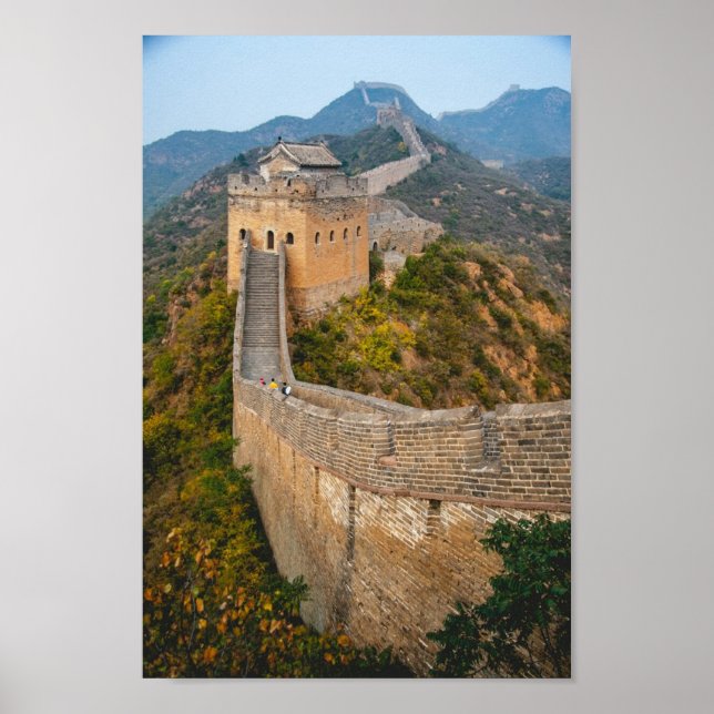 Große Mauer der China Poster (Vorne)