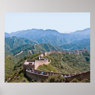 Große Mauer der China Poster