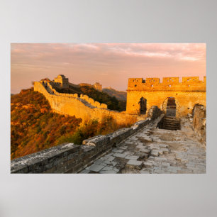 Große Mauer der China Poster