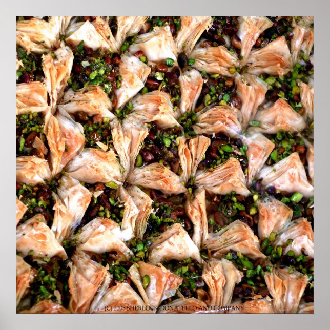 Große Mauer von Baklava Poster (Vorne)