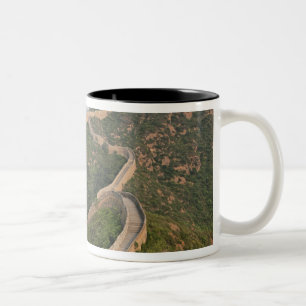 Große Mauer von China bei Jinshanling, China, Asie Zweifarbige Tasse