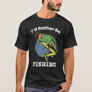 Große Maulesel, die ich lieber draußen fischen wür T-Shirt