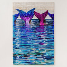 Große Meerjungfrau-Puzzle!!! Über 1000 Stück!