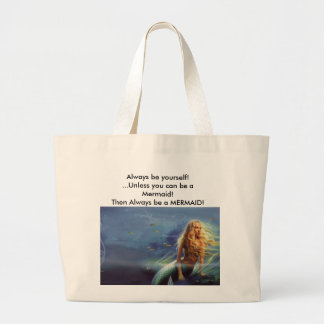 Große Meerjungfrau-Tasche Jumbo Stoffbeutel