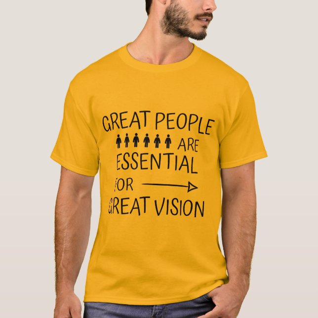 Große Menschen Männer T - Shirt (Vorderseite)
