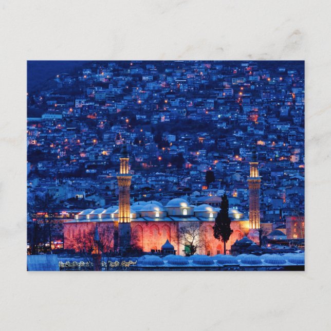 Große Moschee von Bursa Postkarte (Vorderseite)