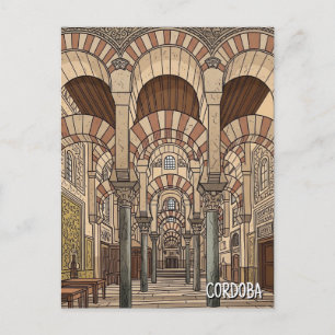 Große Moschee von Cordoba Spanien Postkarte