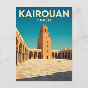 Große Moschee von Kairouan Tunesien Postkarte