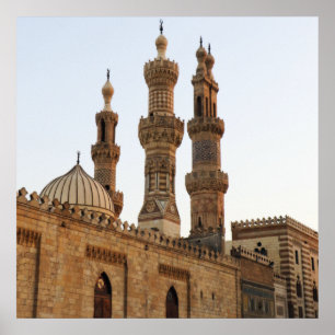 Große Moschee von Muhammad Ali Pasha Poster