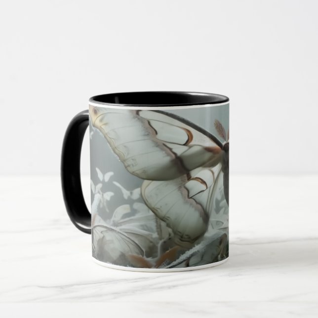 Große Moths Coffee Tasse (Vorderseite Links)
