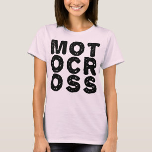Große Motocross Dirt Bike T-Shirt Sprüche Zitate