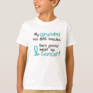 Große Muskeln 2 AQUAMARIN (Großmutter) T-Shirt