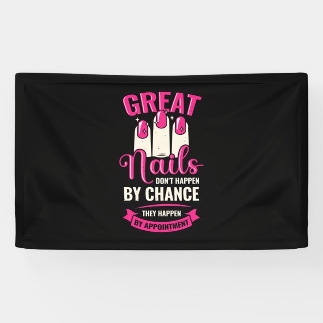 Große Nägel bei der Ernennung Banner (Horizontal)
