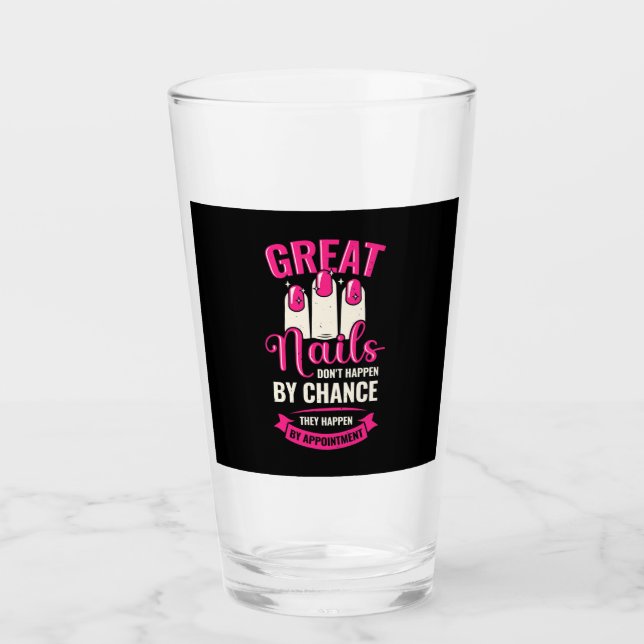 Große Nägel bei der Ernennung Glas (Vorderseite)