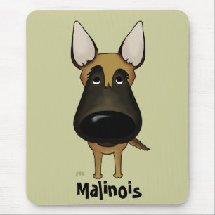 Große Nase Malinois Mousepad