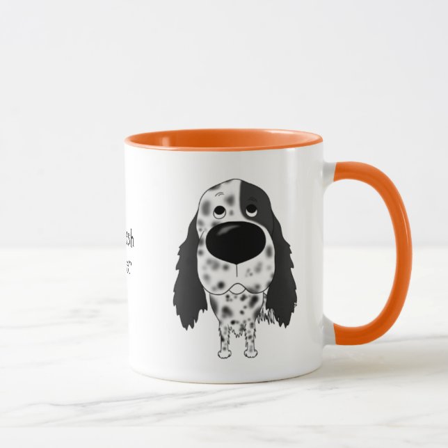 Große Nasen-englischer Setzer Tasse (Rechts)
