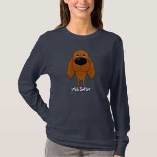 Große Nasen-Irischer Setter T-Shirt