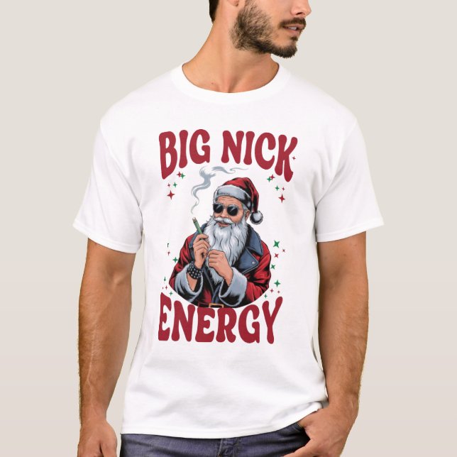 Große Nick Energie T-Shirt (Vorderseite)