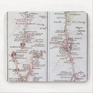 Große Nordstraße aus London heraus, am 1. Juli Mousepad