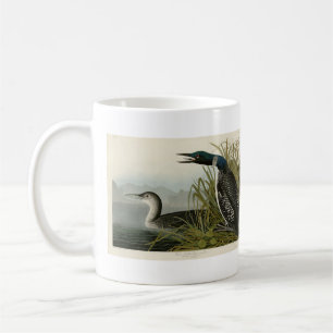 Große Nordtaucher Loon Audubon Birds of America Kaffeetasse
