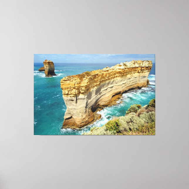 GROSSE OCEAN CLIFFS 40x60 Leinwanddruck (Vorderseite)