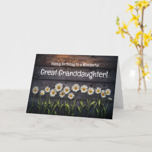 Große oder Großtochter Happy Geburtstag Hübsche Da Karte