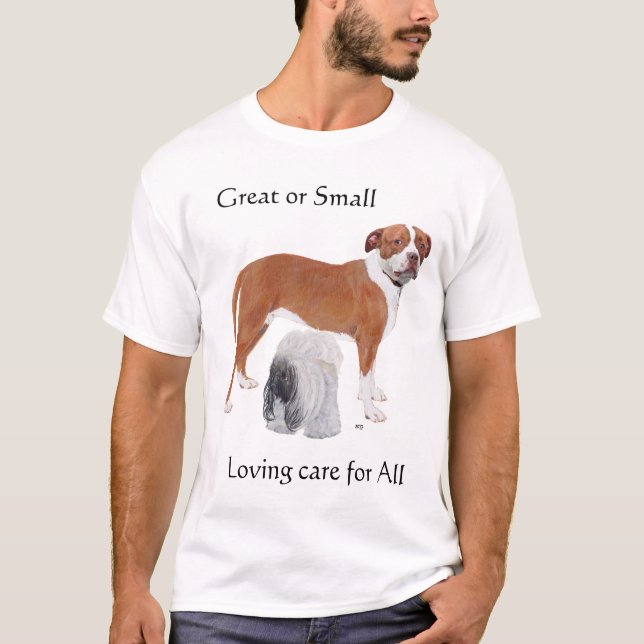 Große oder kleine - Liebe für alle T-Shirt (Vorderseite)