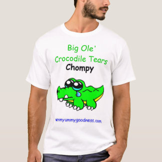 Große Ole Krokodil-Risse T-Shirt