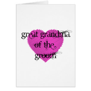 Große Oma des Grooms