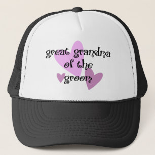 Große Oma des Grooms Truckerkappe