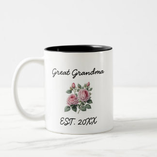 Große Oma etablierte Hübsche Tasse