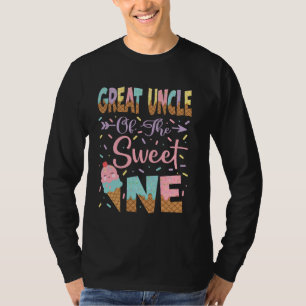 Große Onkel der süßen eine Eiscreme 1St Birthda T-Shirt