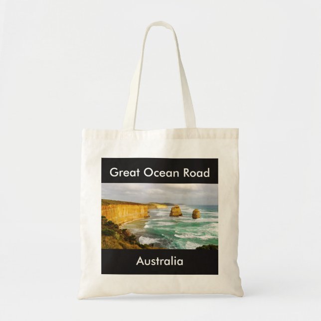Große Ozean-Straßen-Australien-Tasche Tragetasche (Vorne)