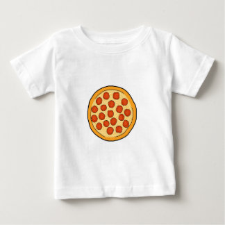 Große Pepperoni-Pizza-ganze Pizza, die Kunst Yum Baby T-shirt