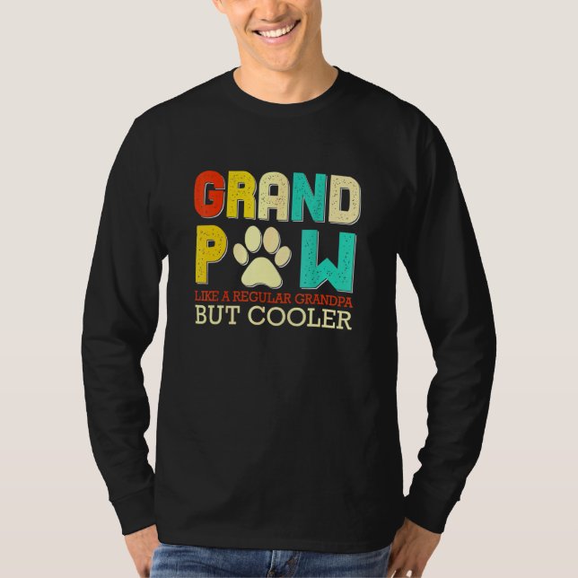 Große Pfote wie ein regelmäßiger Großvater, aber C T-Shirt (Vorderseite)