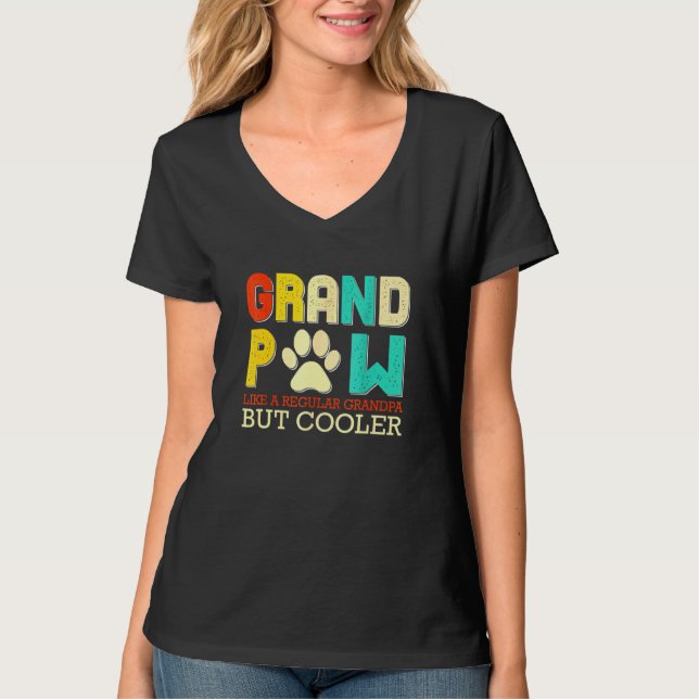 Große Pfote wie ein regelmäßiger Großvater, aber C T-Shirt (Vorderseite)