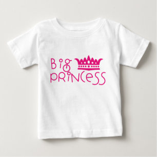 Große Prinzessin mit Kronengros-Shirt Baby T-shirt