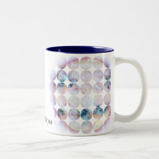 Große Punkt-Foto-Tasse - besonders angefertigt Zweifarbige Tasse