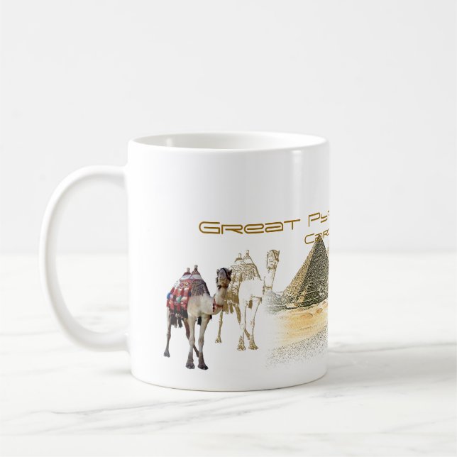 GROSSE PYRAMIDE IN GISEH KAFFEETASSE (Links)