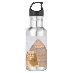 Große Pyramide von Giza Ägypten Sphinx Monument Wü Edelstahlflasche